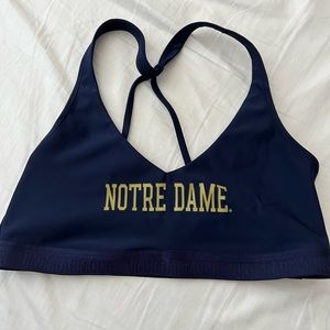 Notre Dame Bra Top